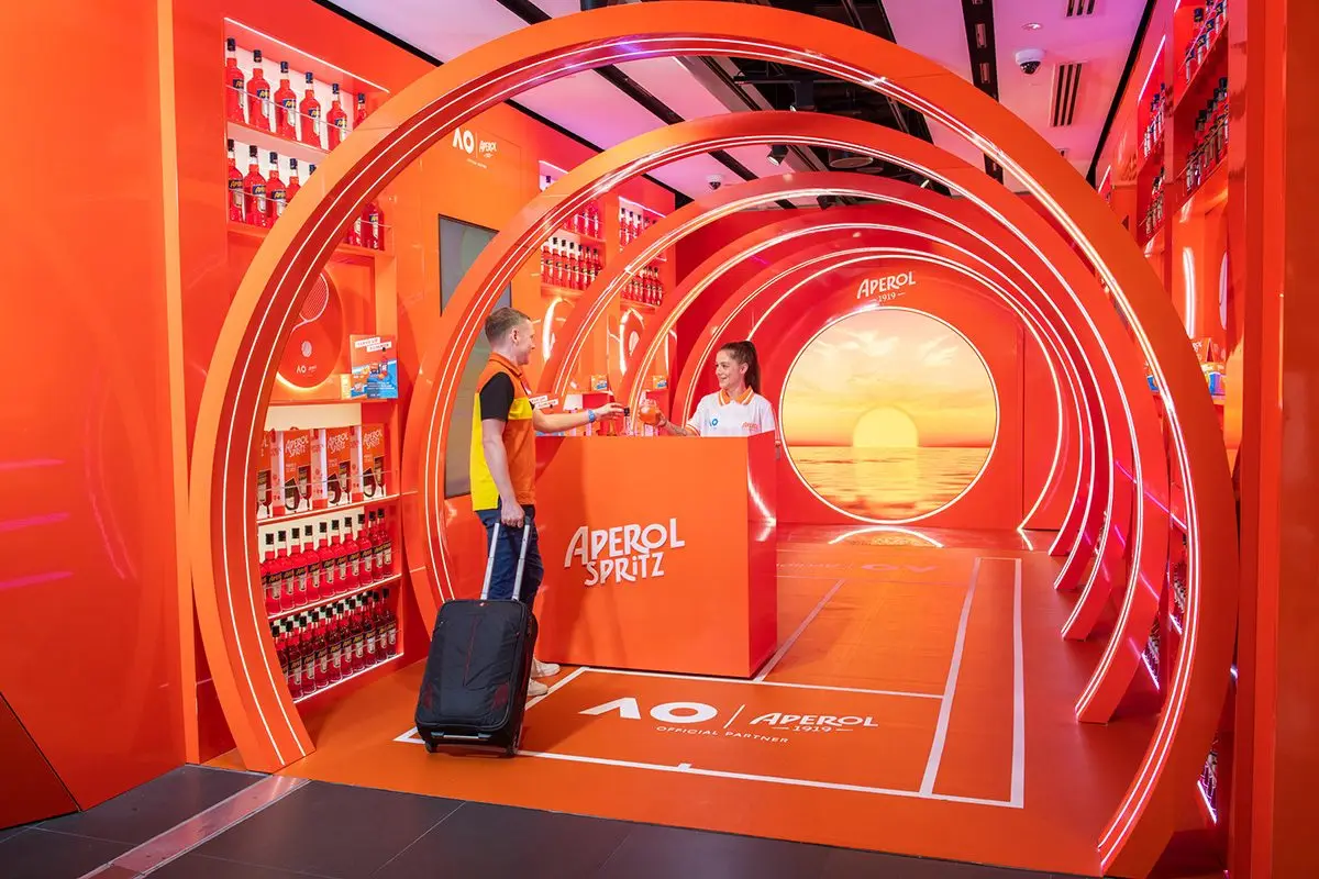 Aperol Spritz Australian Open Trivia Game, image 5 of 15