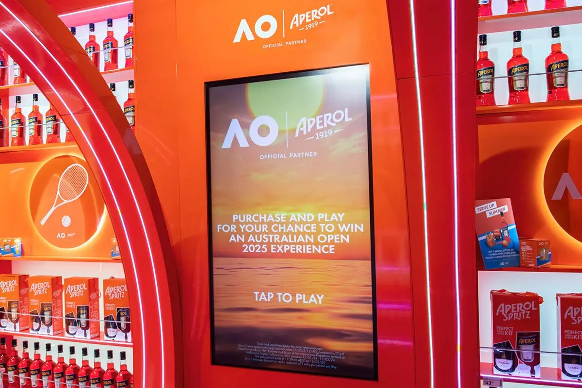 Aperol Spritz Australian Open Trivia Game, image 6 of 15