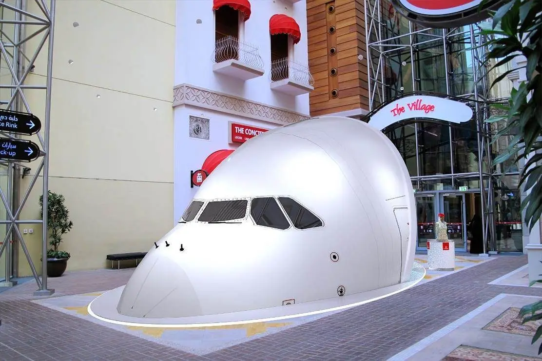 Emirates A380 Simulator at The Dubai Mall