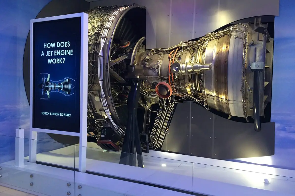 Emirates Aviation Experience Digital Exhibits, image 1 of 14
