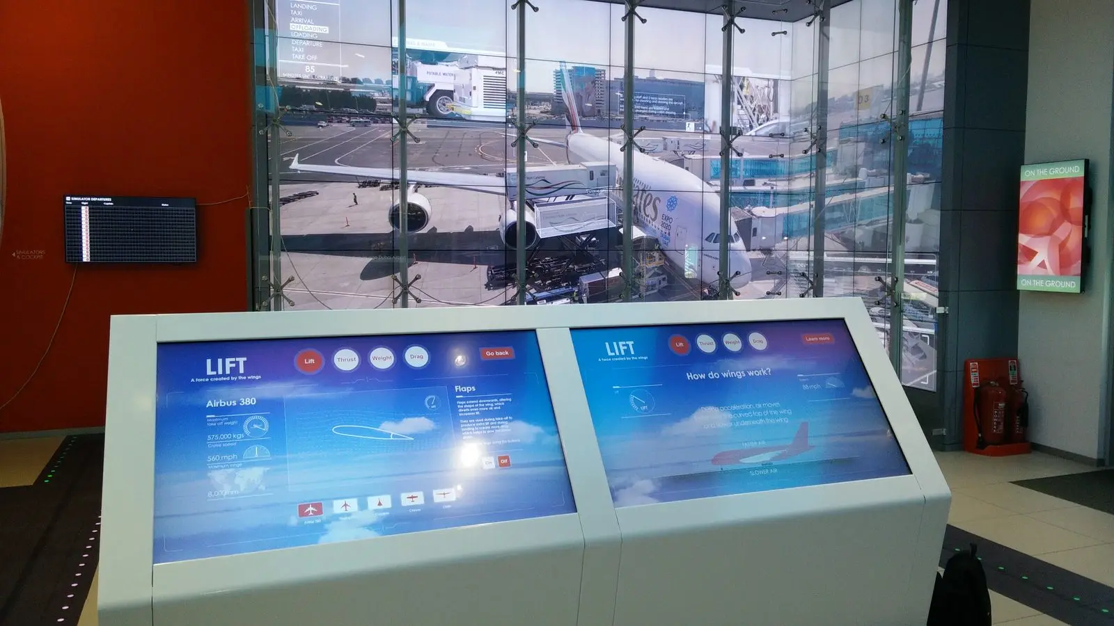 Emirates Aviation Experience Digital Exhibits, image 13 of 14