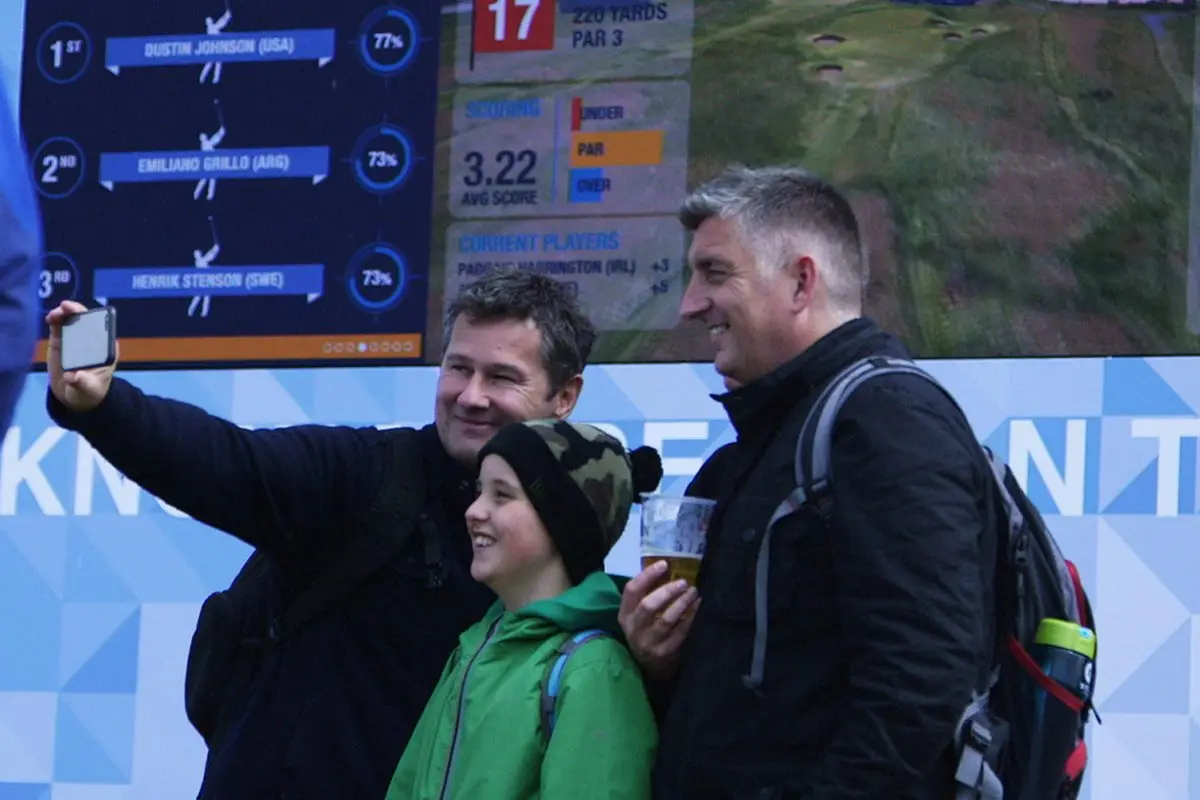 NTT DATA Datawall at The Open, image 6 of 16