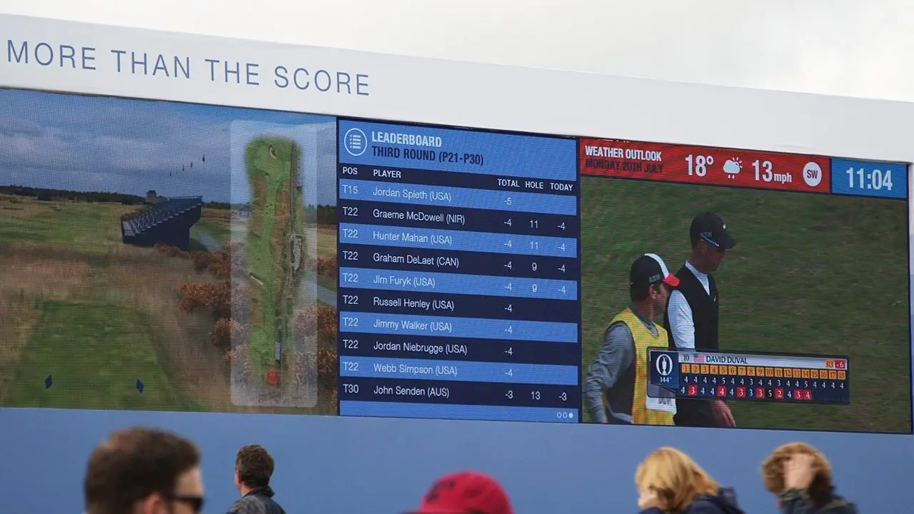 NTT DATA Datawall at The Open, image 10 of 16