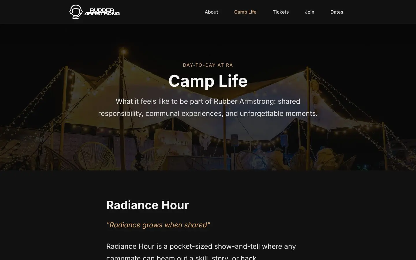 Rubber Armstrong Camp Platform, image 3 of 15