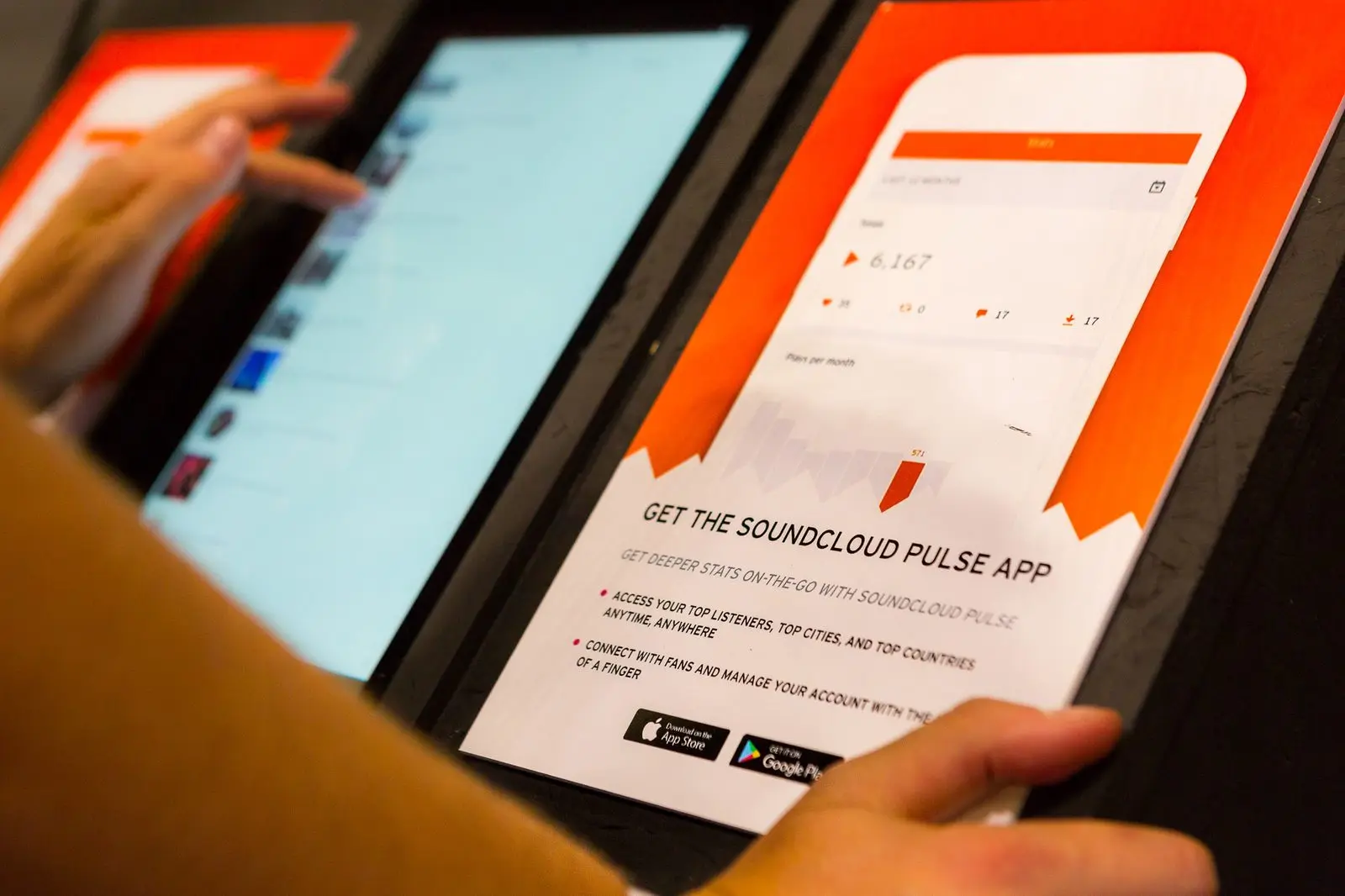 SoundCloud Web App and Stand at Amplify, image 2 of 16