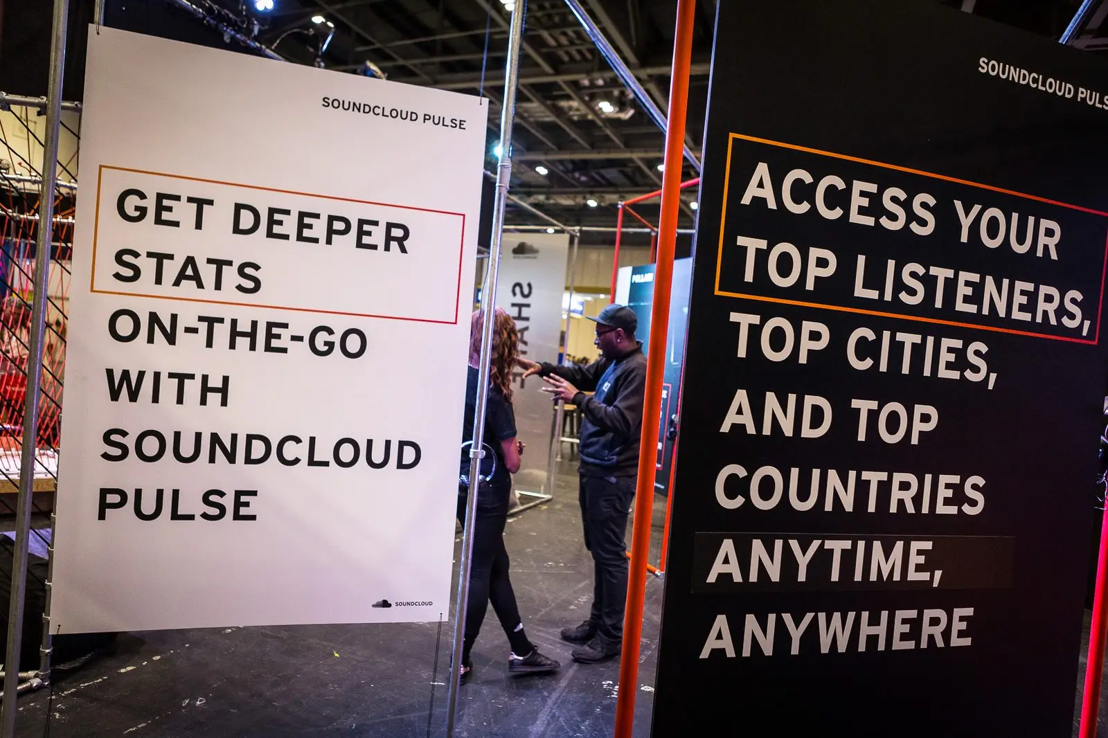 SoundCloud Web App and Stand at Amplify, image 3 of 16