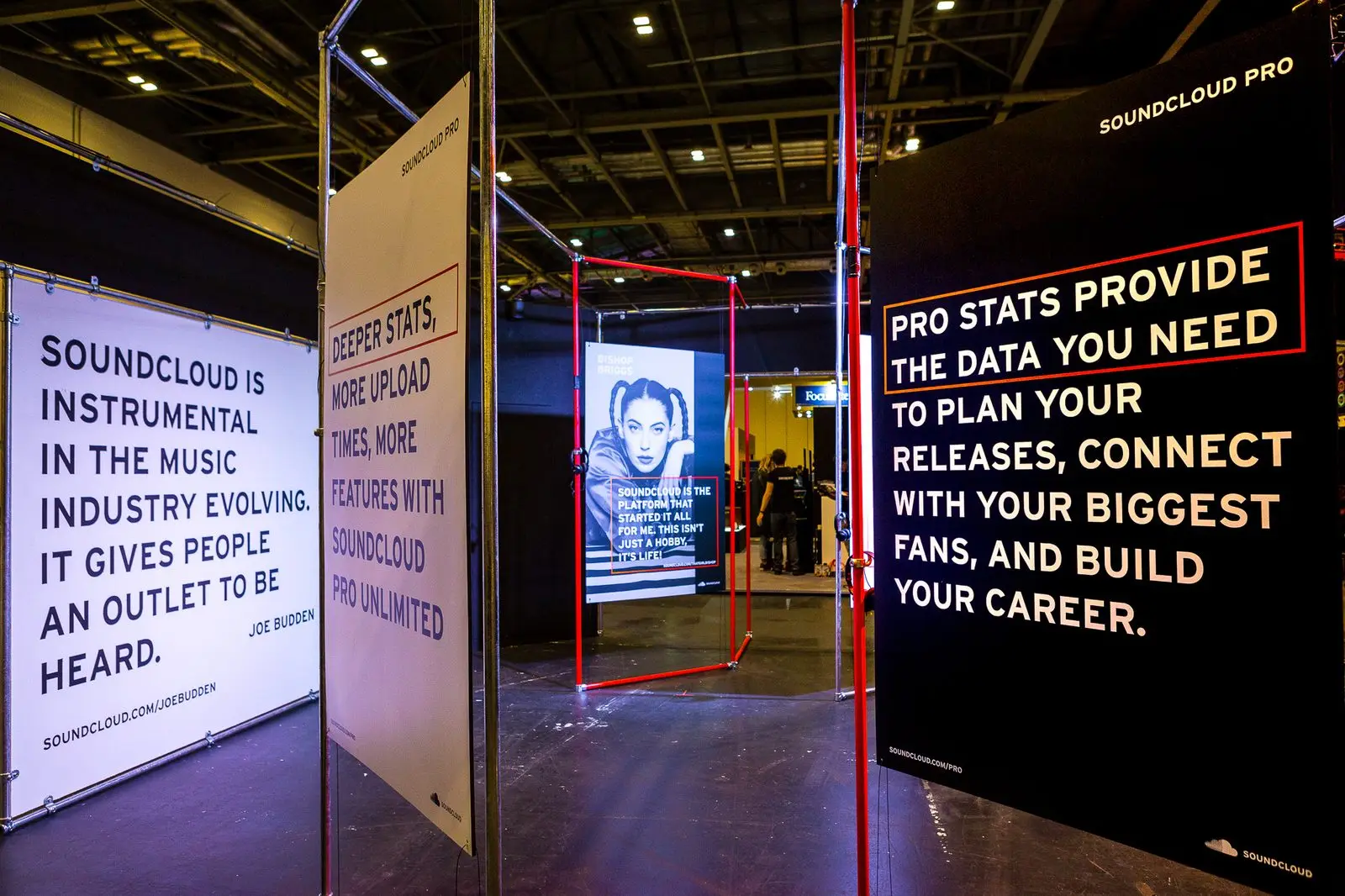 SoundCloud Web App and Stand at Amplify, image 6 of 16